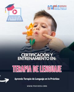 Certificación en Terapia de Lenguaje