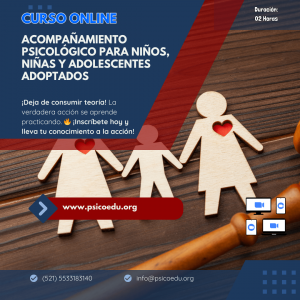Acompañamiento Psicológico para Niños, Niñas y Adolescentes Adoptados