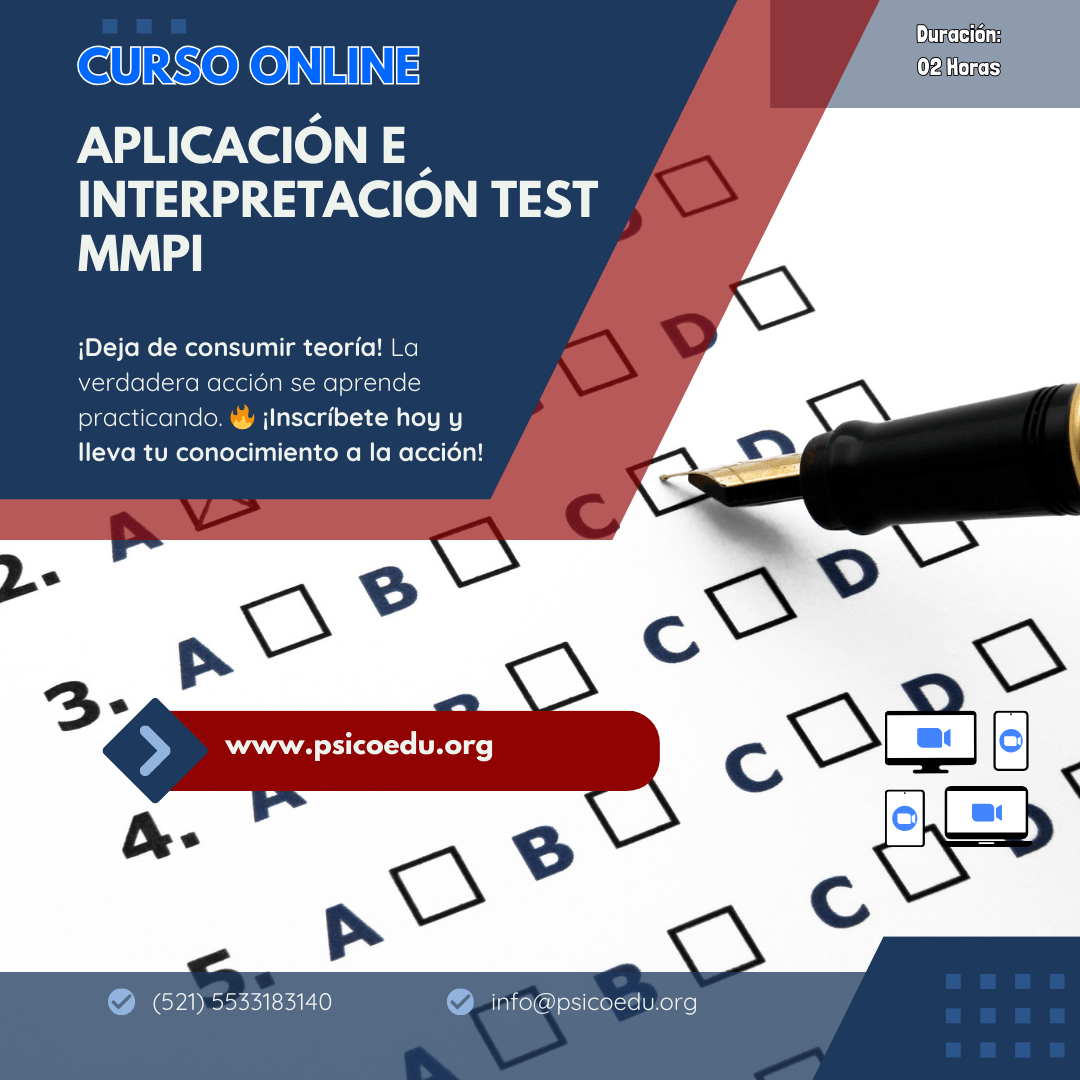 Aplicación e interpretación Test MMPI