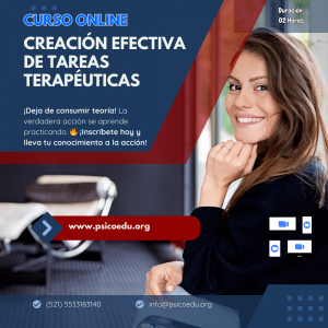 Creación Efectiva de Tareas Terapéuticas: Curso Rápido para Psicólogos y Psicoterapeutas