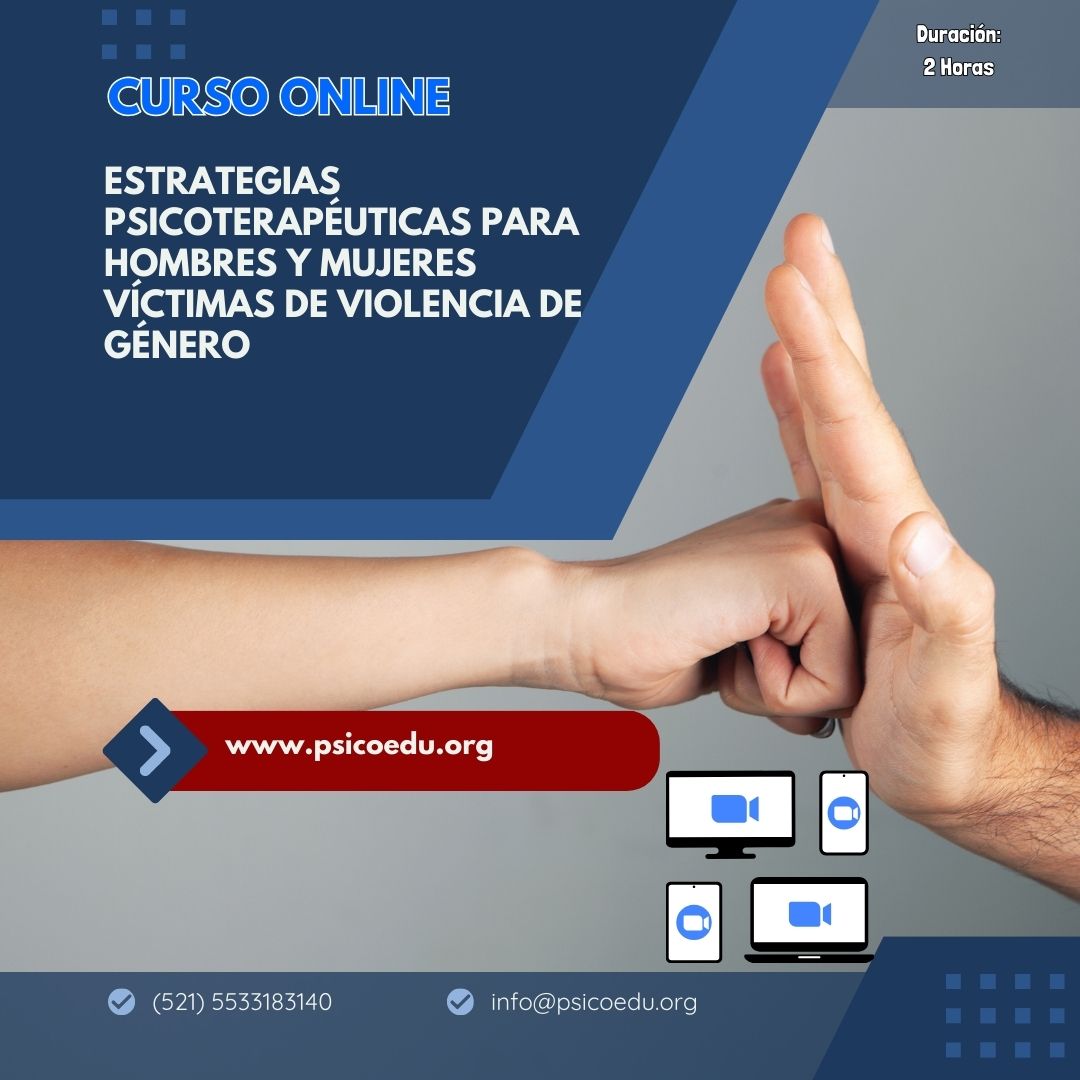 Estrategias Psicoterapéuticas para Hombres y Mujeres Víctimas de Violencia de Género