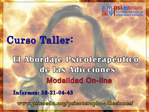 Inscripción a Curso de Psicoterapia de las Adicciones