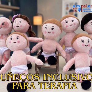 Muñecos inclusivos para terapia